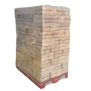 Briquette de bois compressé 100% Chêne - SimplyBrique JOUR - La palette 108 packs - 960 kg